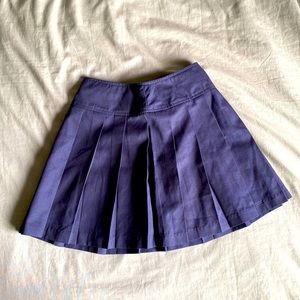 Pleated Uniform Skirt